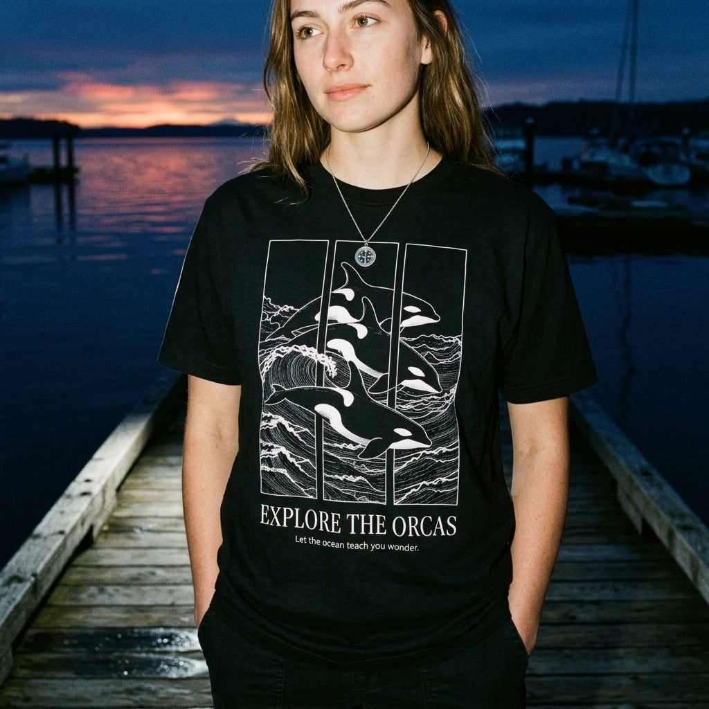 Explore the Orcas Conservation T-Shirt