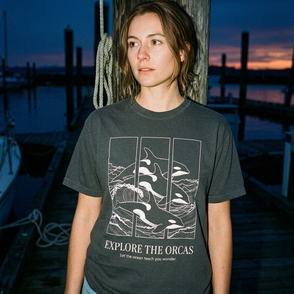 Explore the Orcas Conservation T-Shirt