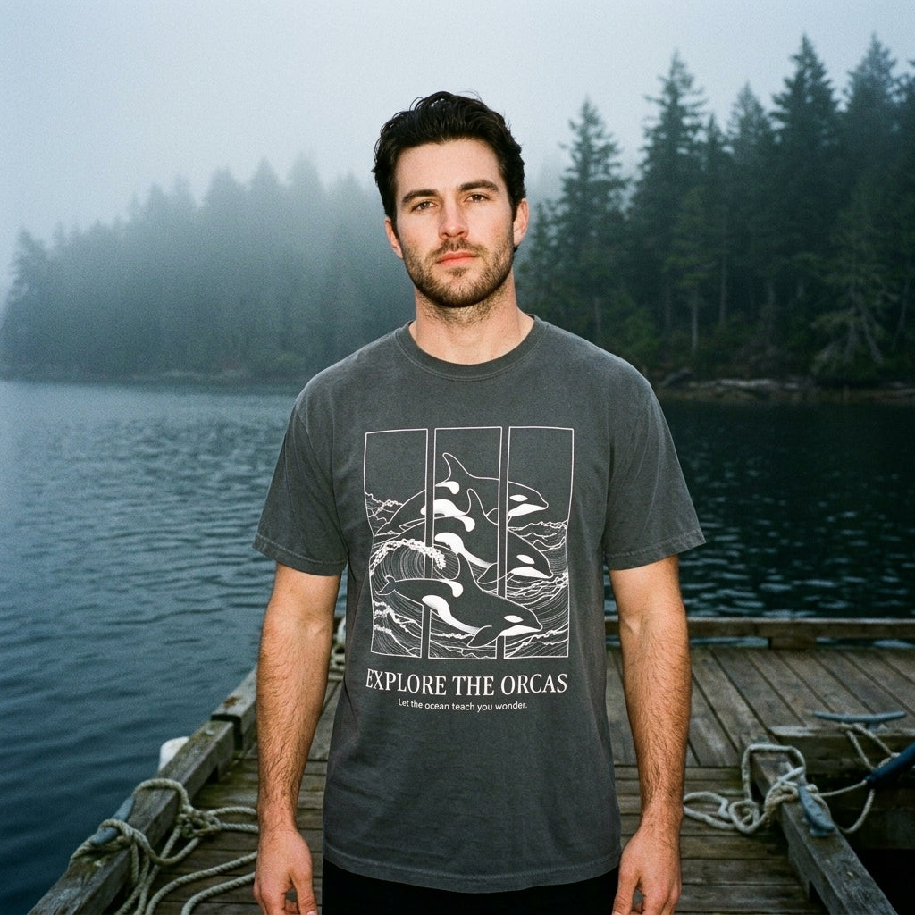 Explore the Orcas Conservation T-Shirt