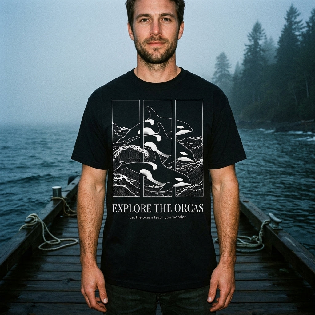 Explore the Orcas Conservation T-Shirt