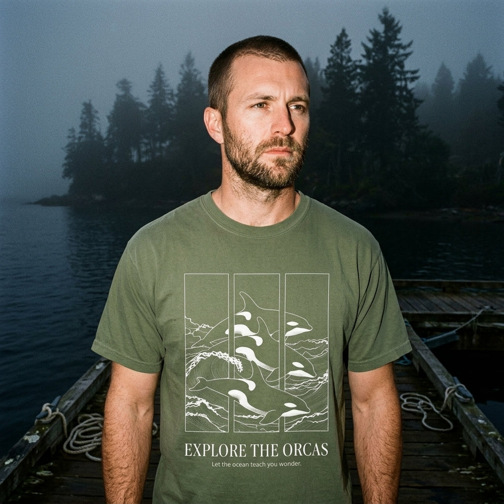 Explore the Orcas Conservation T-Shirt