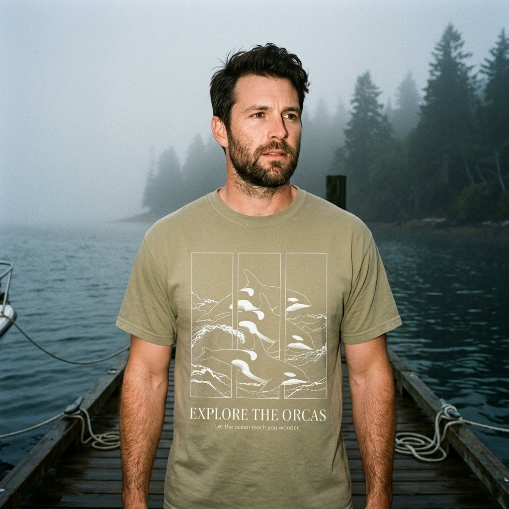 Explore the Orcas Conservation T-Shirt