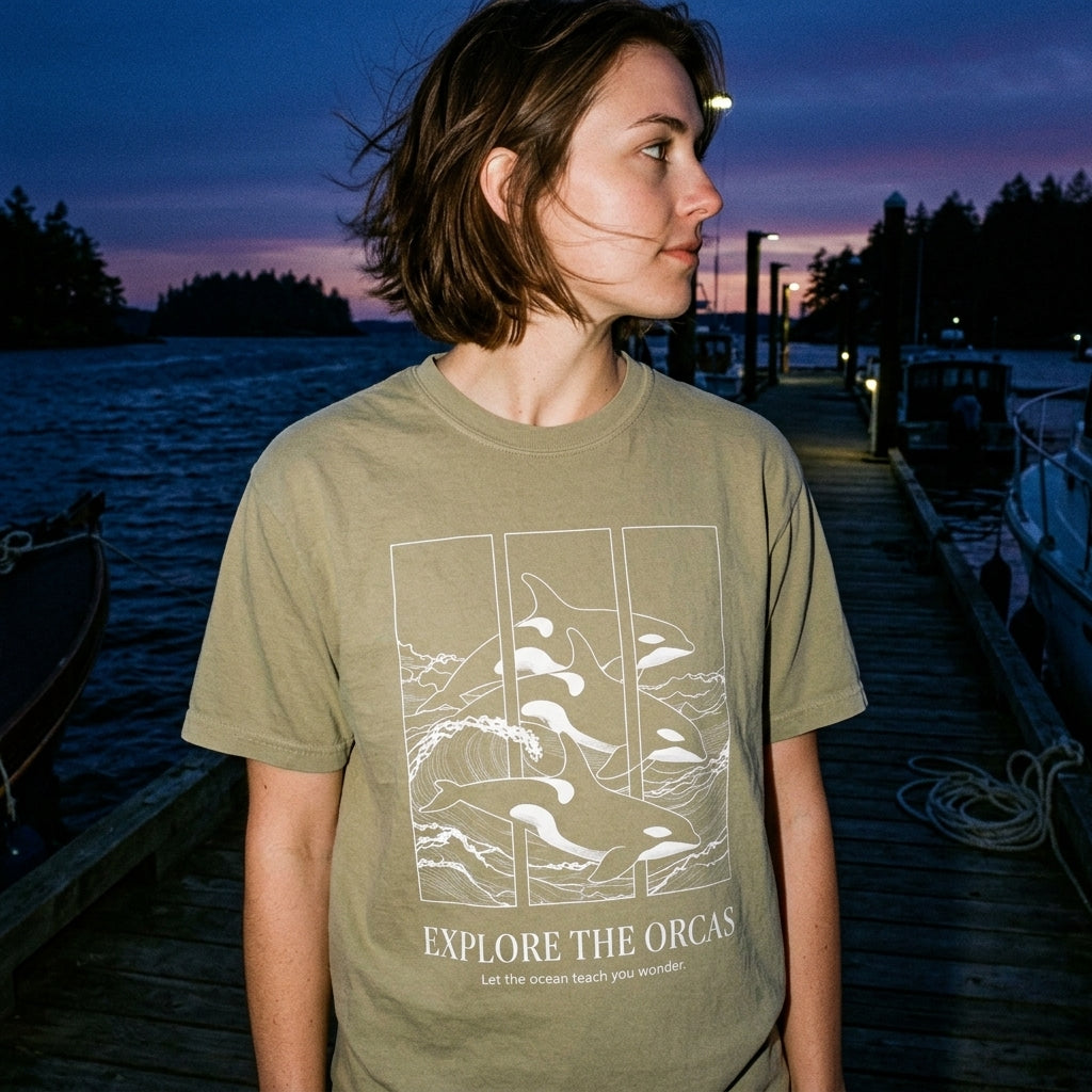 Explore the Orcas Conservation T-Shirt