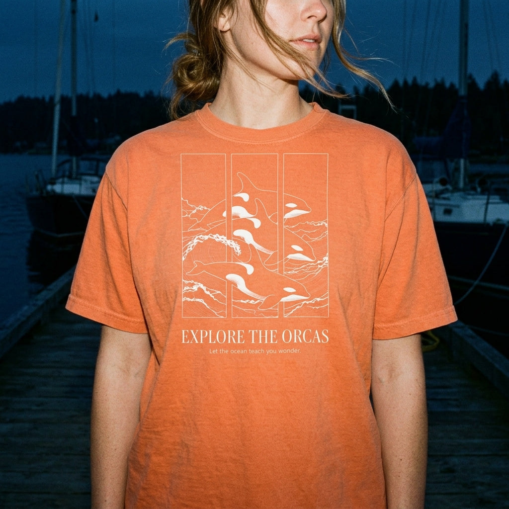 Explore the Orcas Conservation T-Shirt