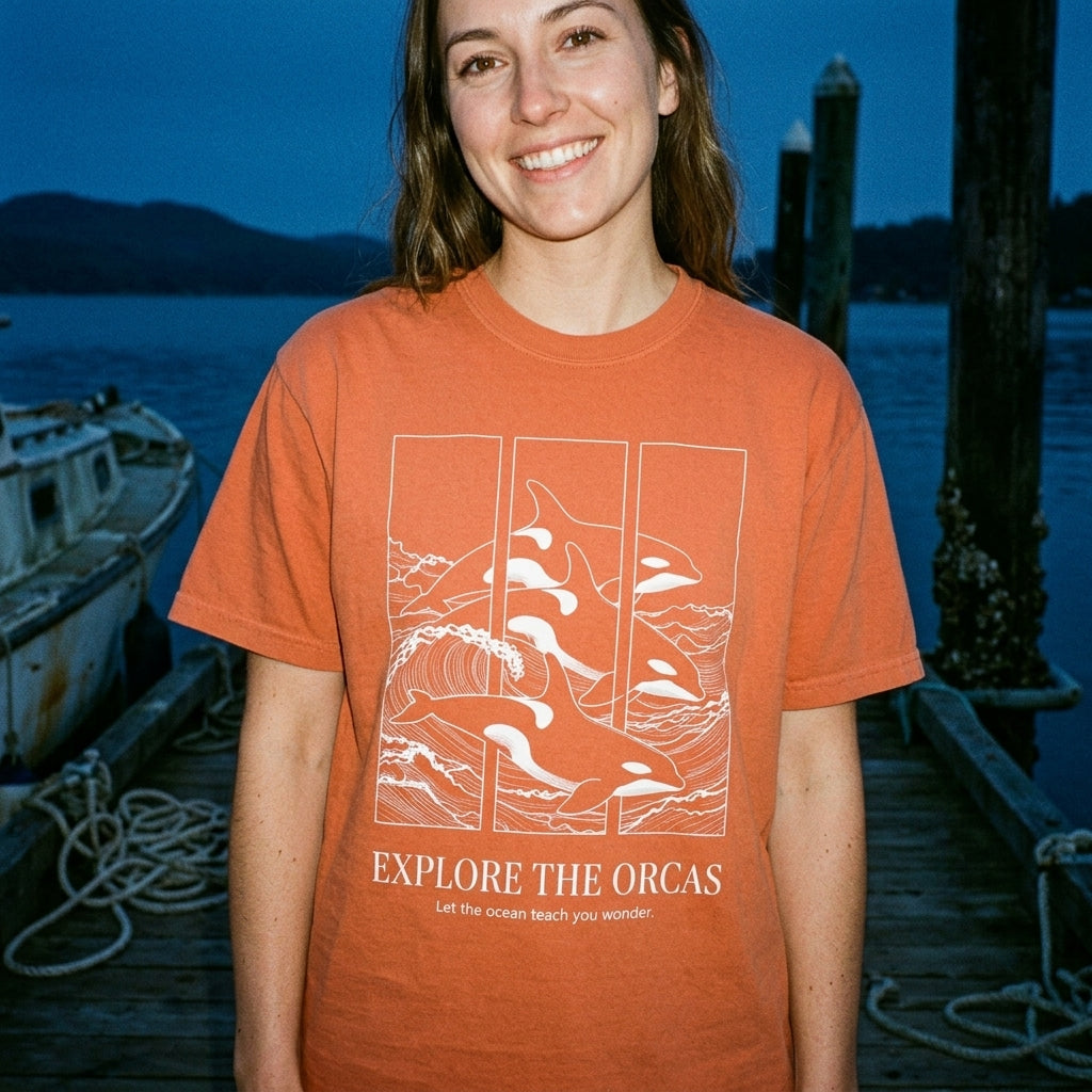 Explore the Orcas Conservation T-Shirt