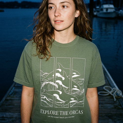 Explore the Orcas Conservation T-Shirt