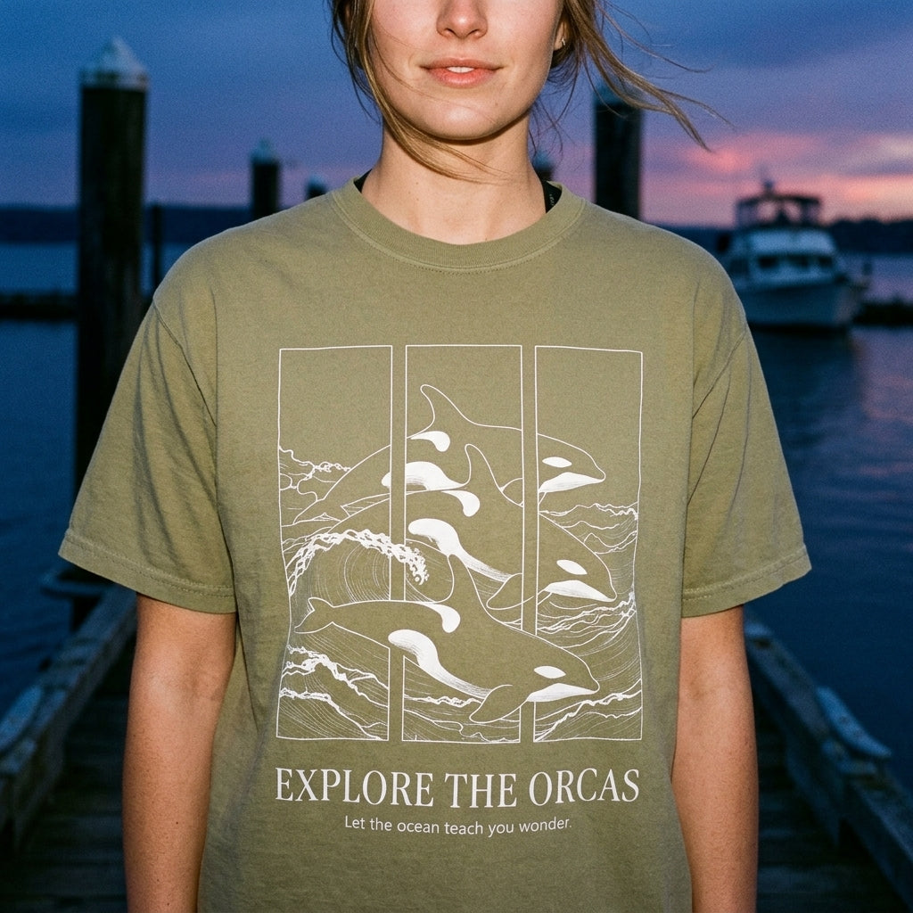 Explore the Orcas Conservation T-Shirt