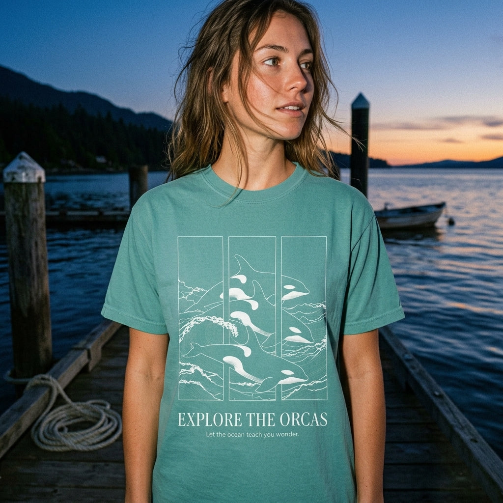 Explore the Orcas Conservation T-Shirt