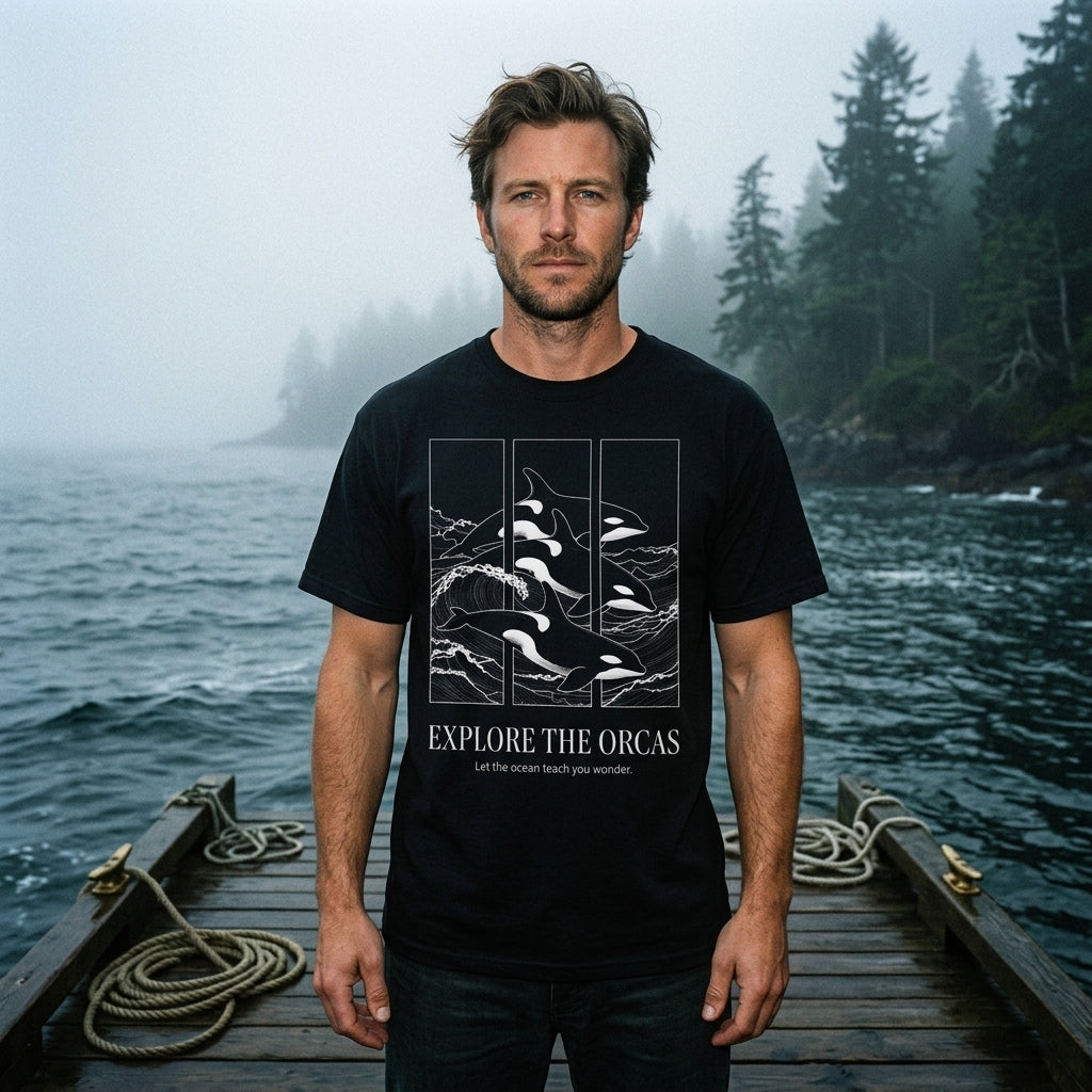 Explore the Orcas Conservation T-Shirt