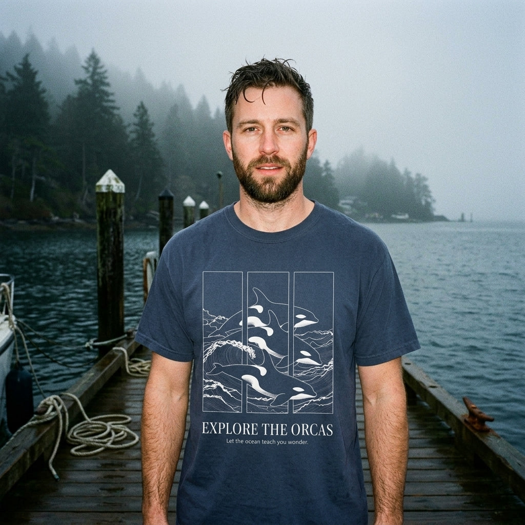 Explore the Orcas Conservation T-Shirt