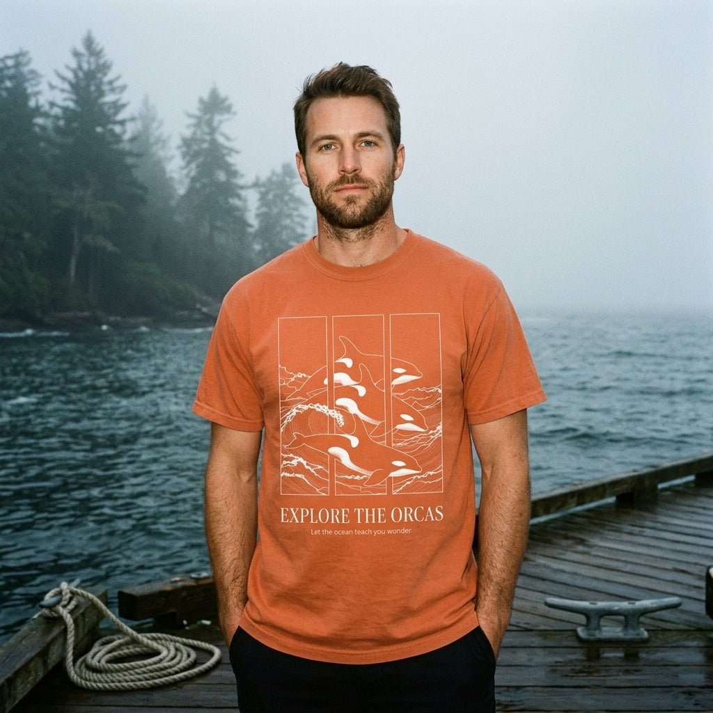 Explore the Orcas Conservation T-Shirt
