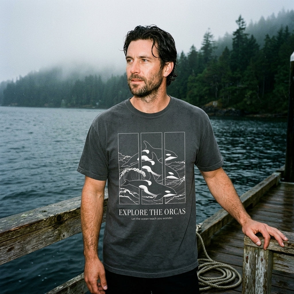 Explore the Orcas Conservation T-Shirt