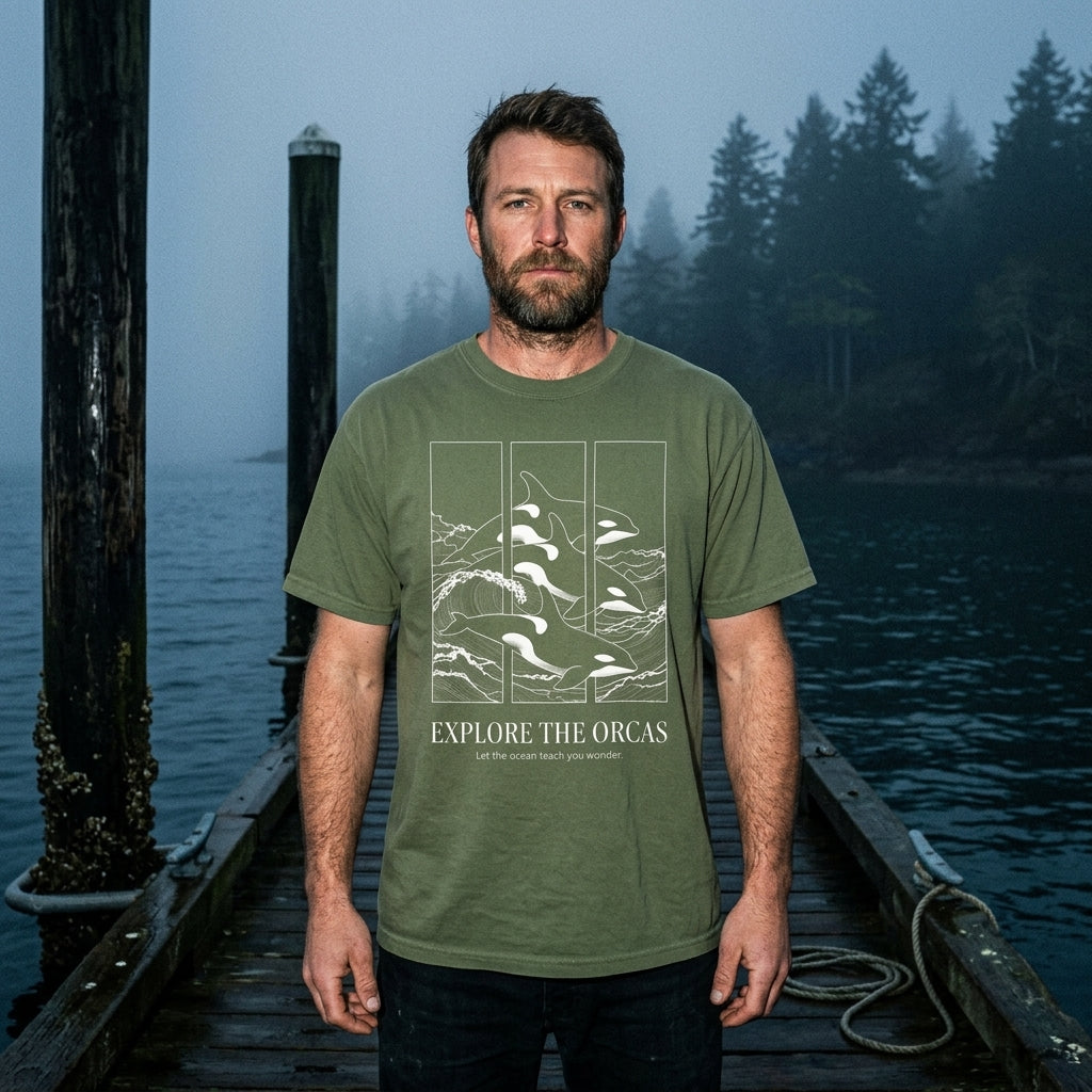 Explore the Orcas Conservation T-Shirt