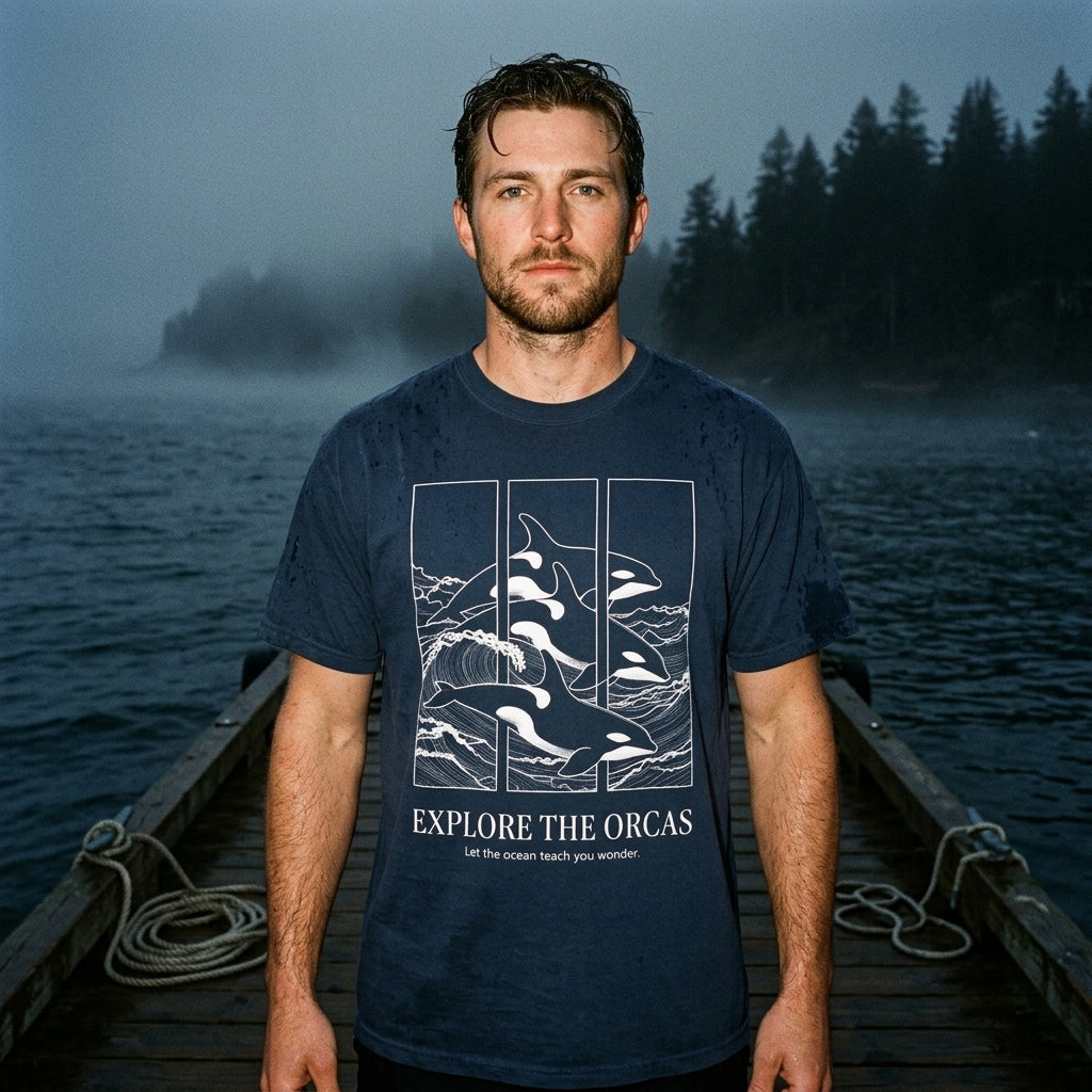 Explore the Orcas Conservation T-Shirt