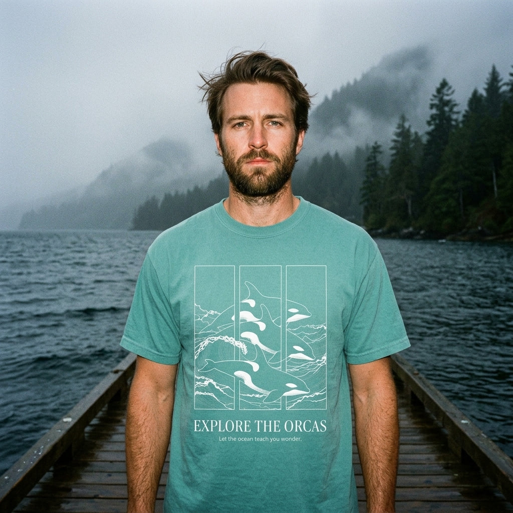 Explore the Orcas Conservation T-Shirt