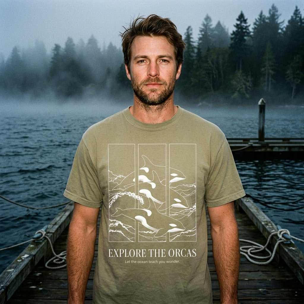 Explore the Orcas Conservation T-Shirt