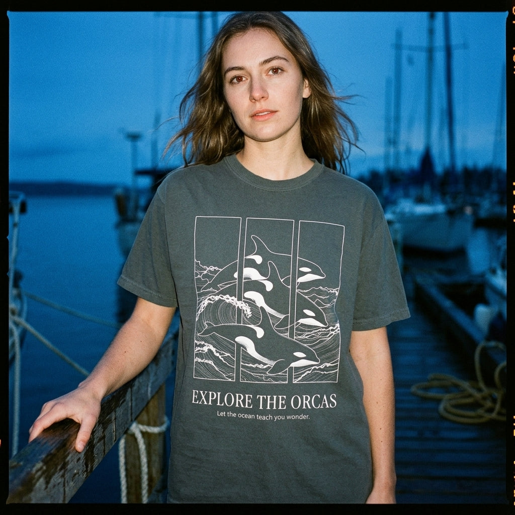 Explore the Orcas Conservation T-Shirt