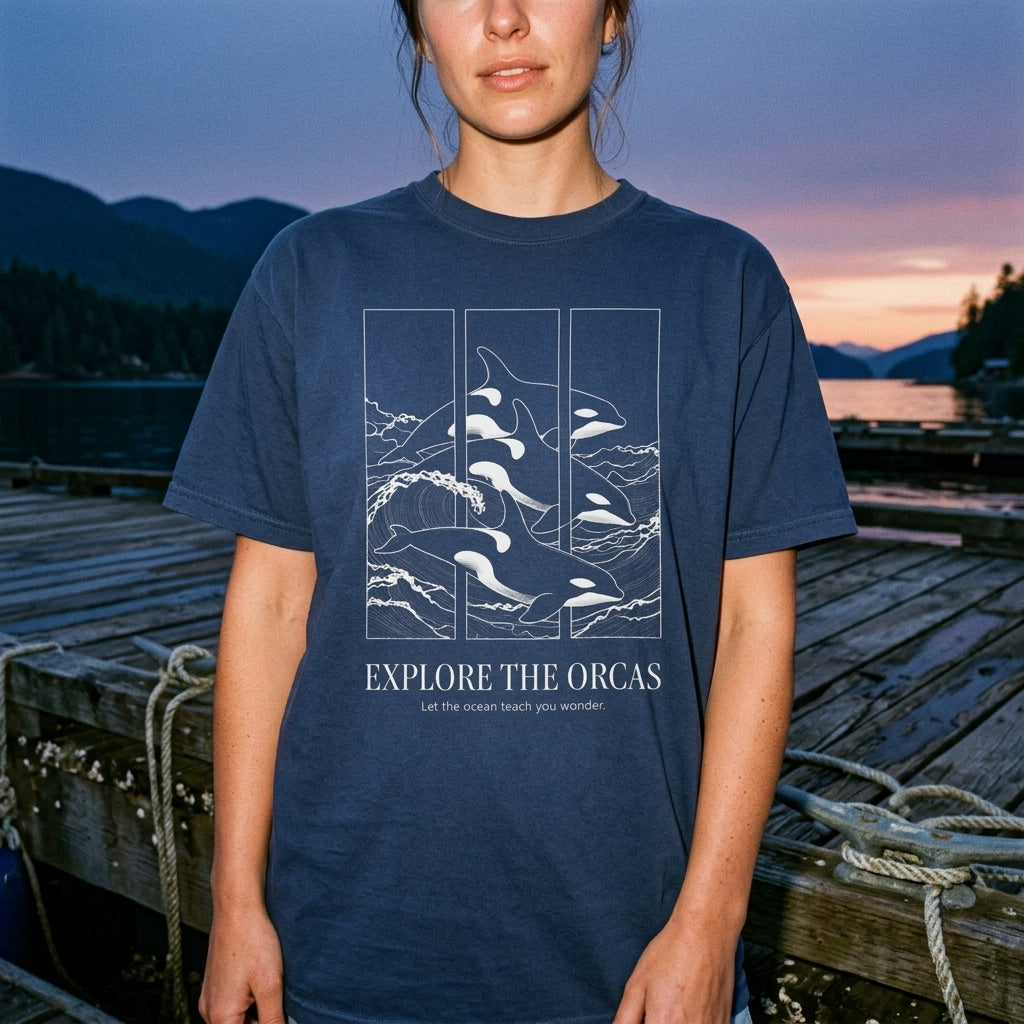 Explore the Orcas Conservation T-Shirt