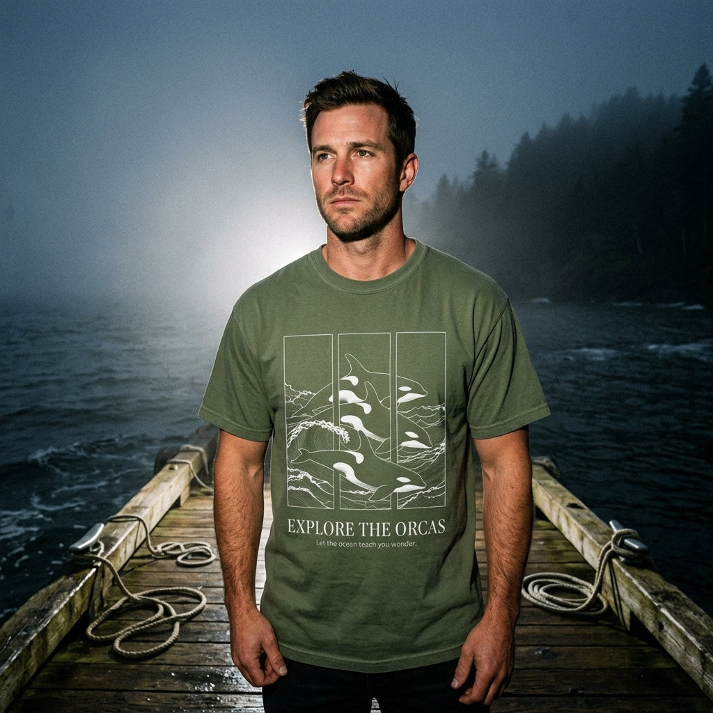 Explore the Orcas Conservation T-Shirt
