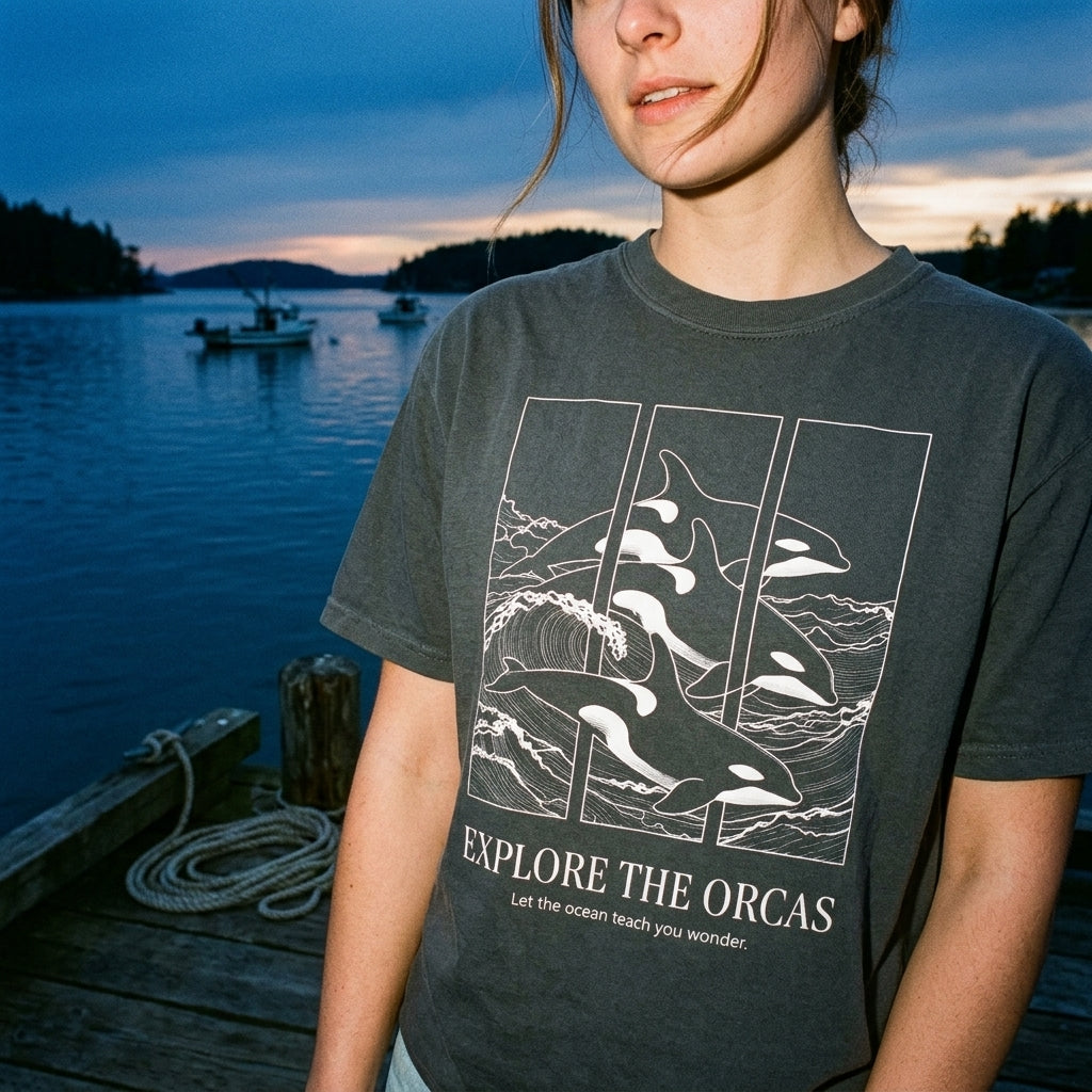 Explore the Orcas Conservation T-Shirt