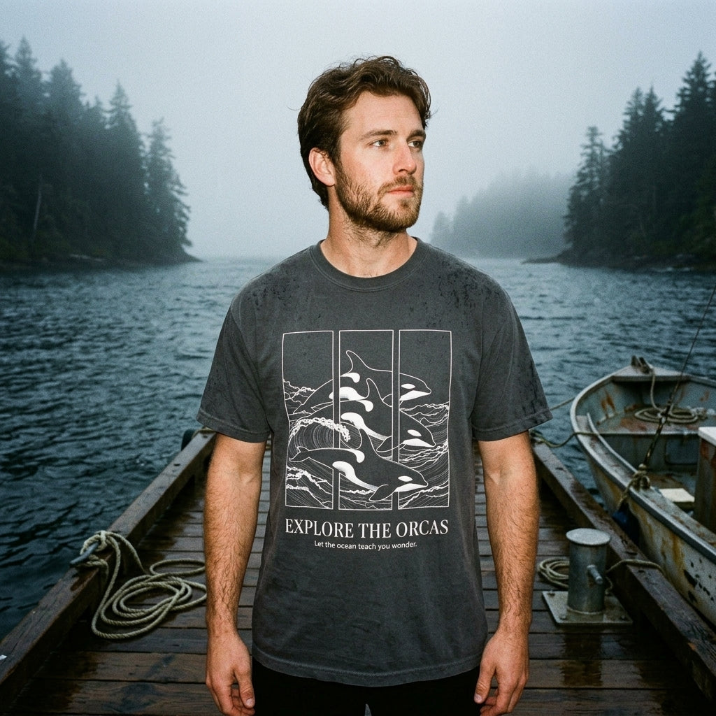 Explore the Orcas Conservation T-Shirt