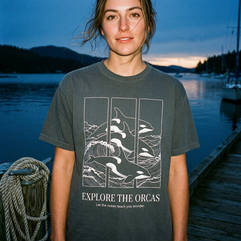 Explore the Orcas Conservation T-Shirt