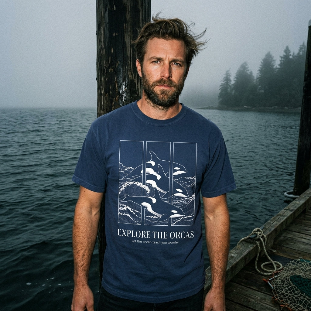 Explore the Orcas Conservation T-Shirt