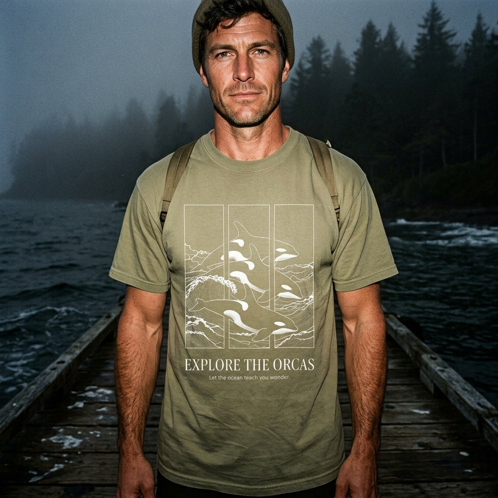 Explore the Orcas Conservation T-Shirt