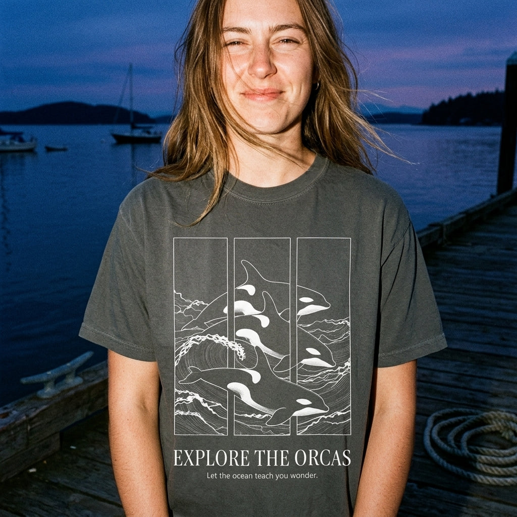 Explore the Orcas Conservation T-Shirt