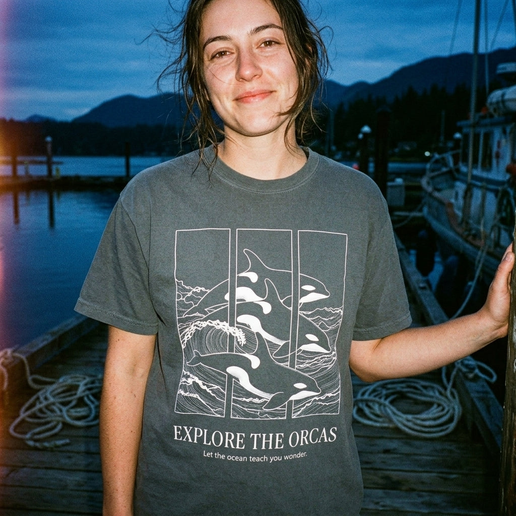 Explore the Orcas Conservation T-Shirt