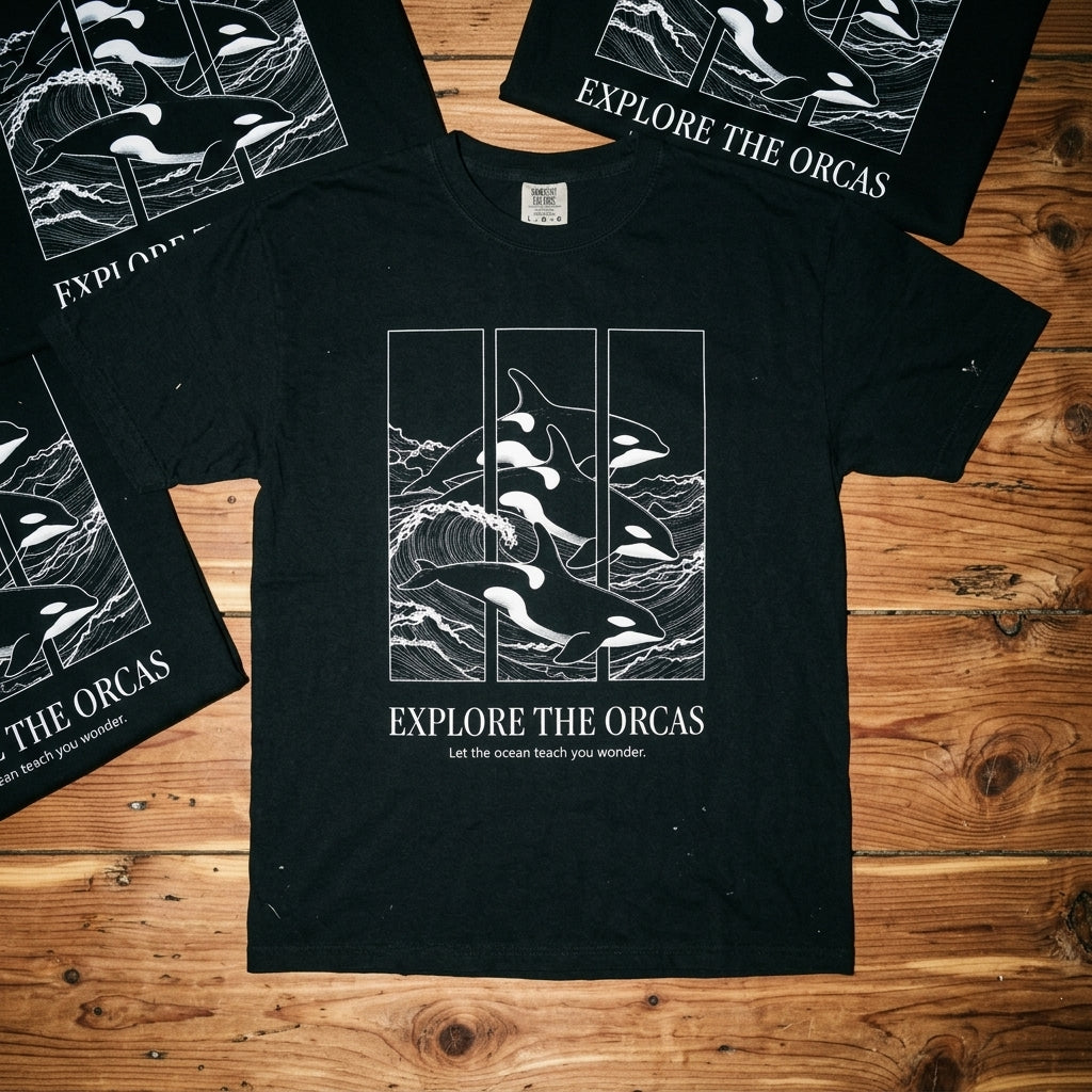 Explore the Orcas Conservation T-Shirt