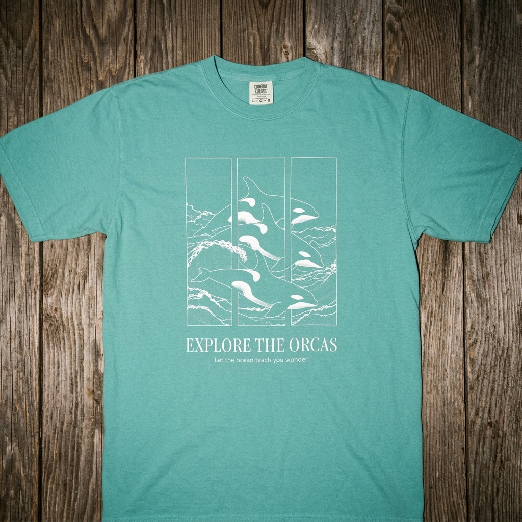 Explore the Orcas Conservation T-Shirt