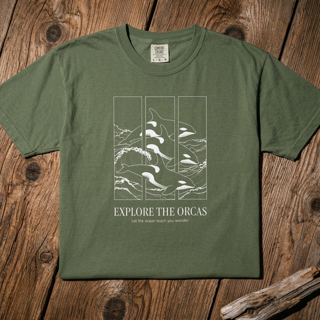 Explore the Orcas Conservation T-Shirt