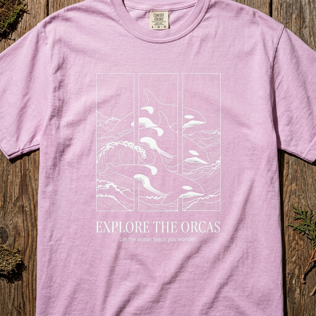 Explore the Orcas Conservation T-Shirt