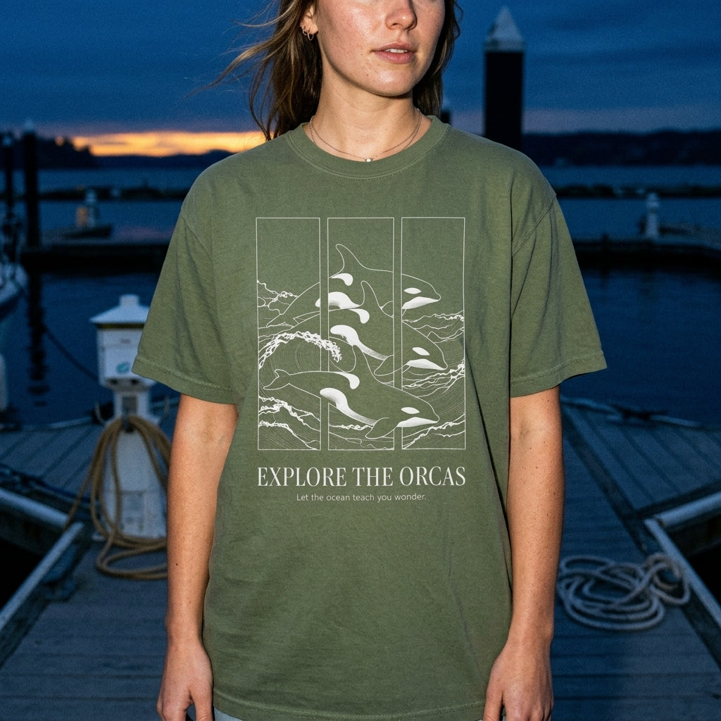 Explore the Orcas Conservation T-Shirt