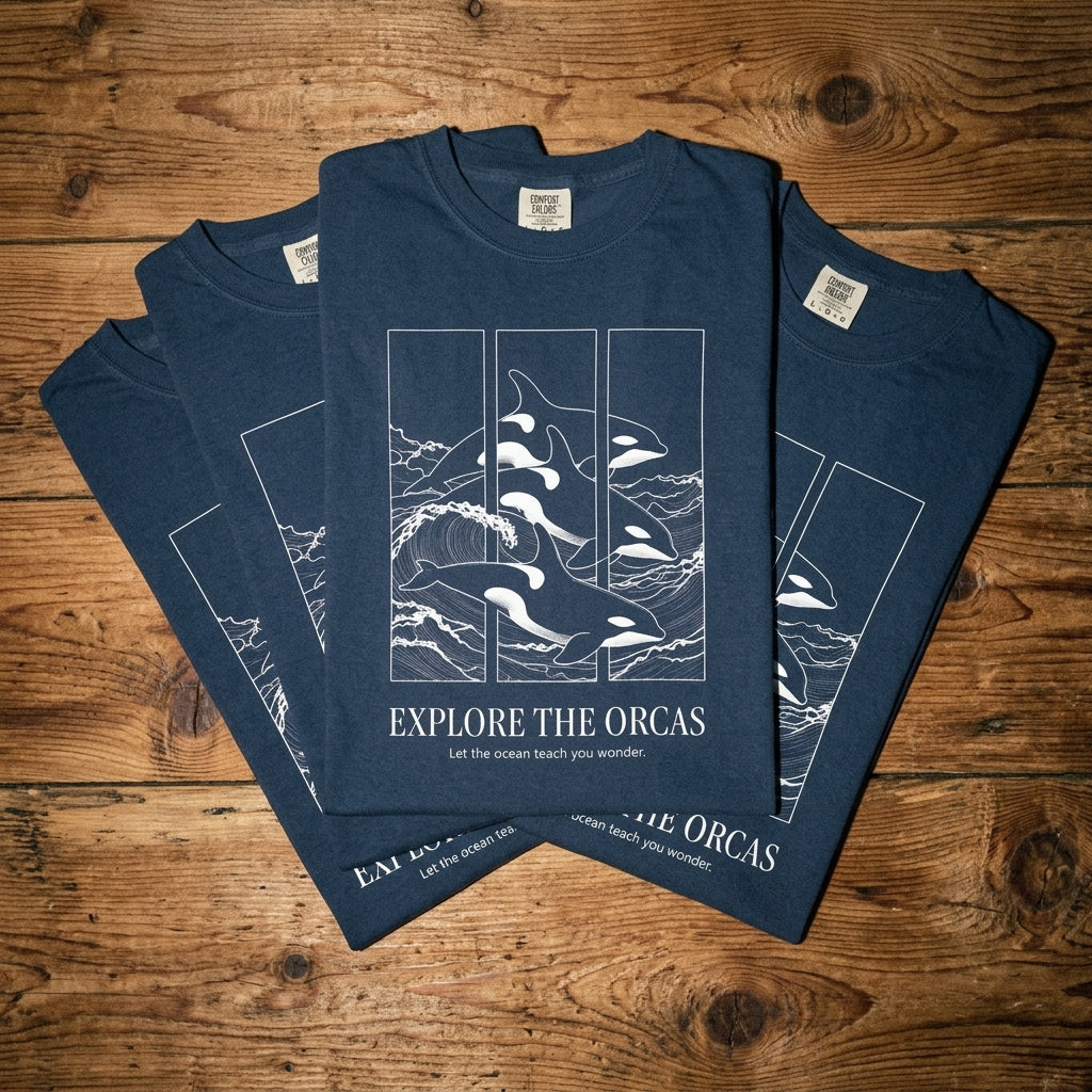 Explore the Orcas Conservation T-Shirt