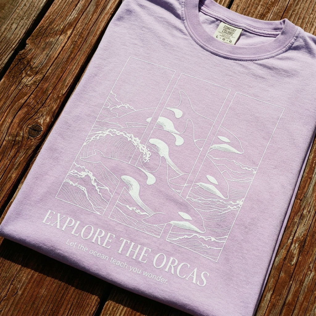 Explore the Orcas Conservation T-Shirt