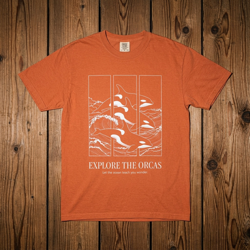 Explore the Orcas Conservation T-Shirt