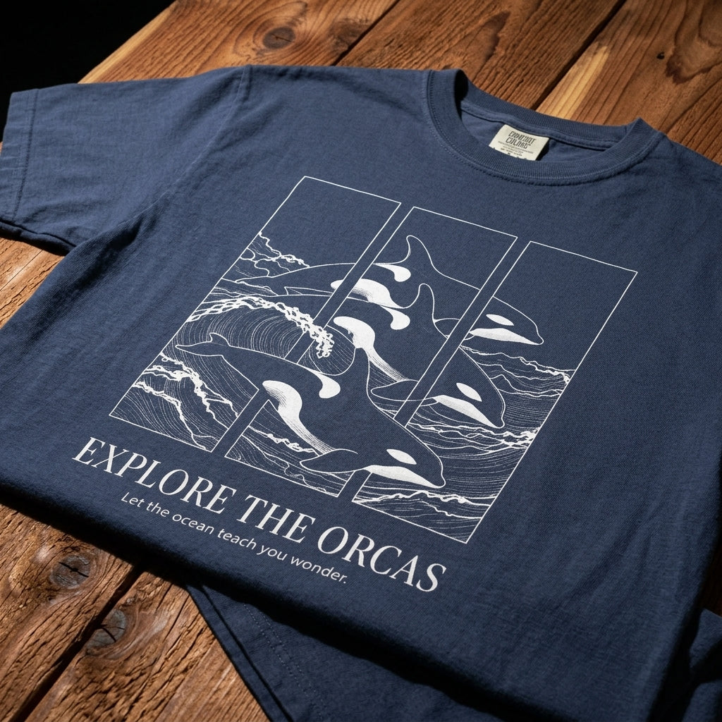 Explore the Orcas Conservation T-Shirt
