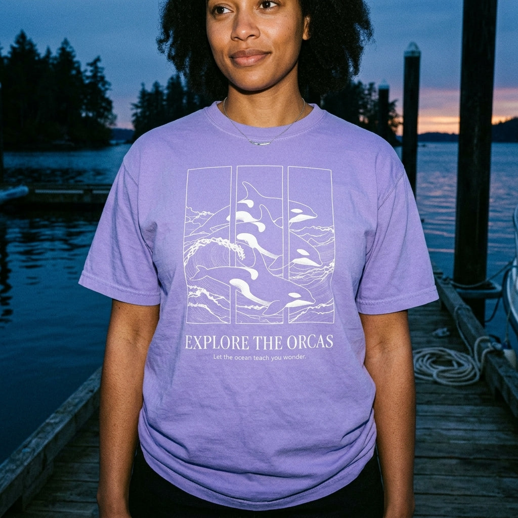Explore the Orcas Conservation T-Shirt