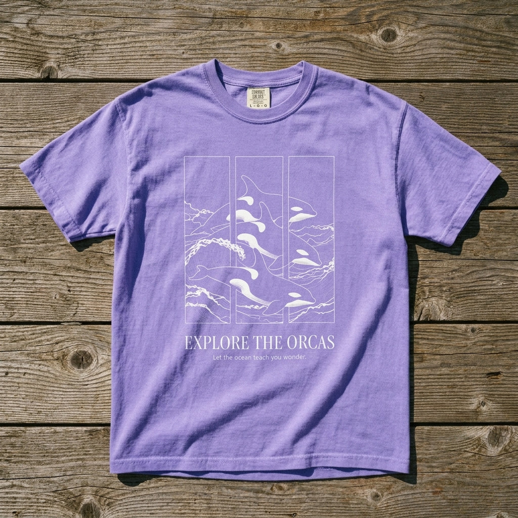 Explore the Orcas Conservation T-Shirt