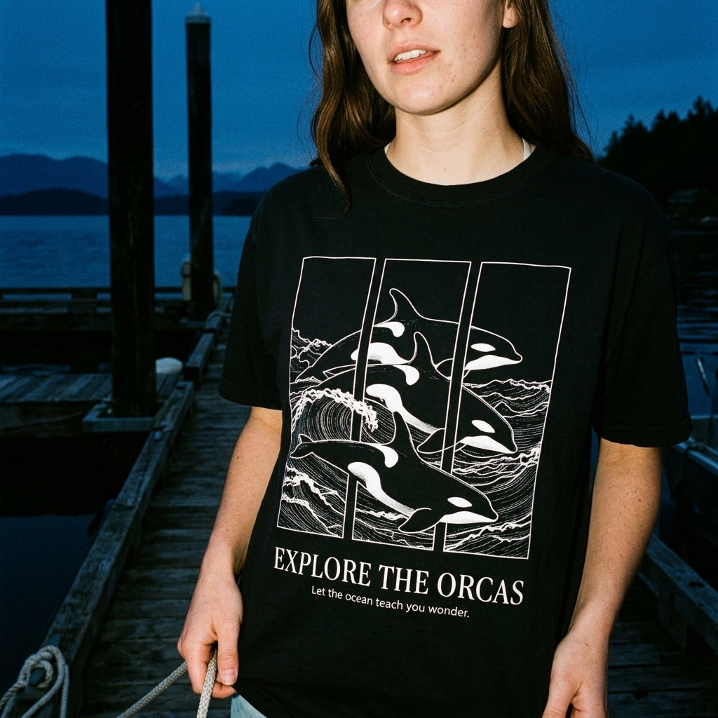 Explore the Orcas Conservation T-Shirt