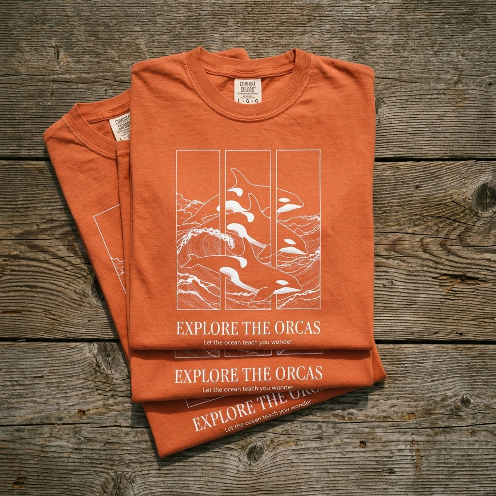 Explore the Orcas Conservation T-Shirt