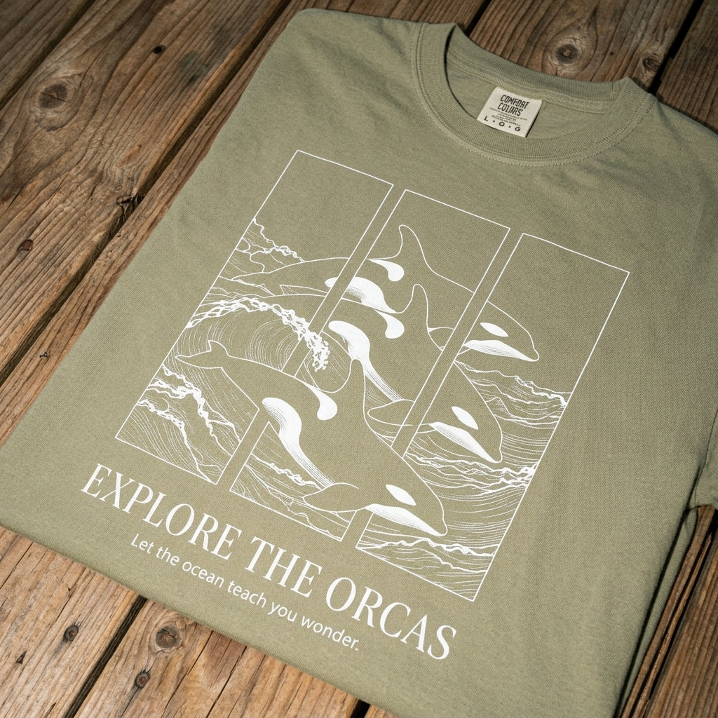 Explore the Orcas Conservation T-Shirt