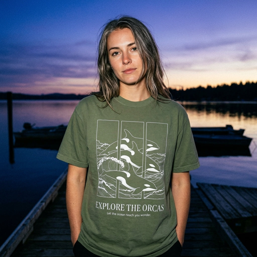 Explore the Orcas Conservation T-Shirt