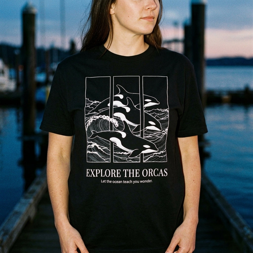 Explore the Orcas Conservation T-Shirt