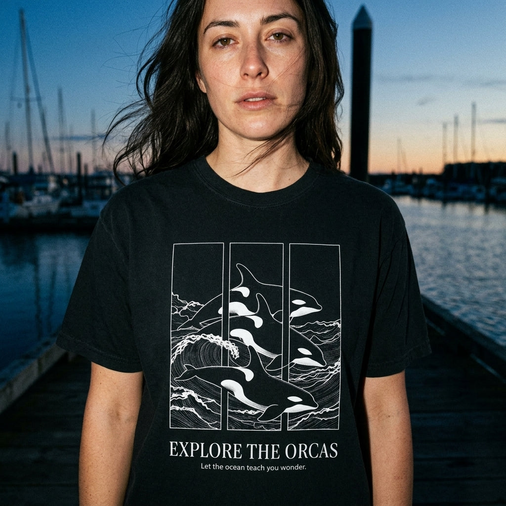 Explore the Orcas Conservation T-Shirt