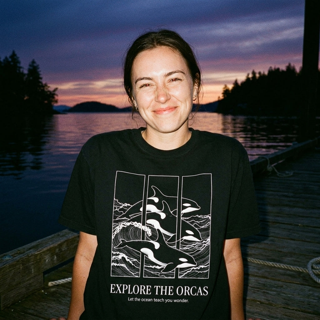 Explore the Orcas Conservation T-Shirt
