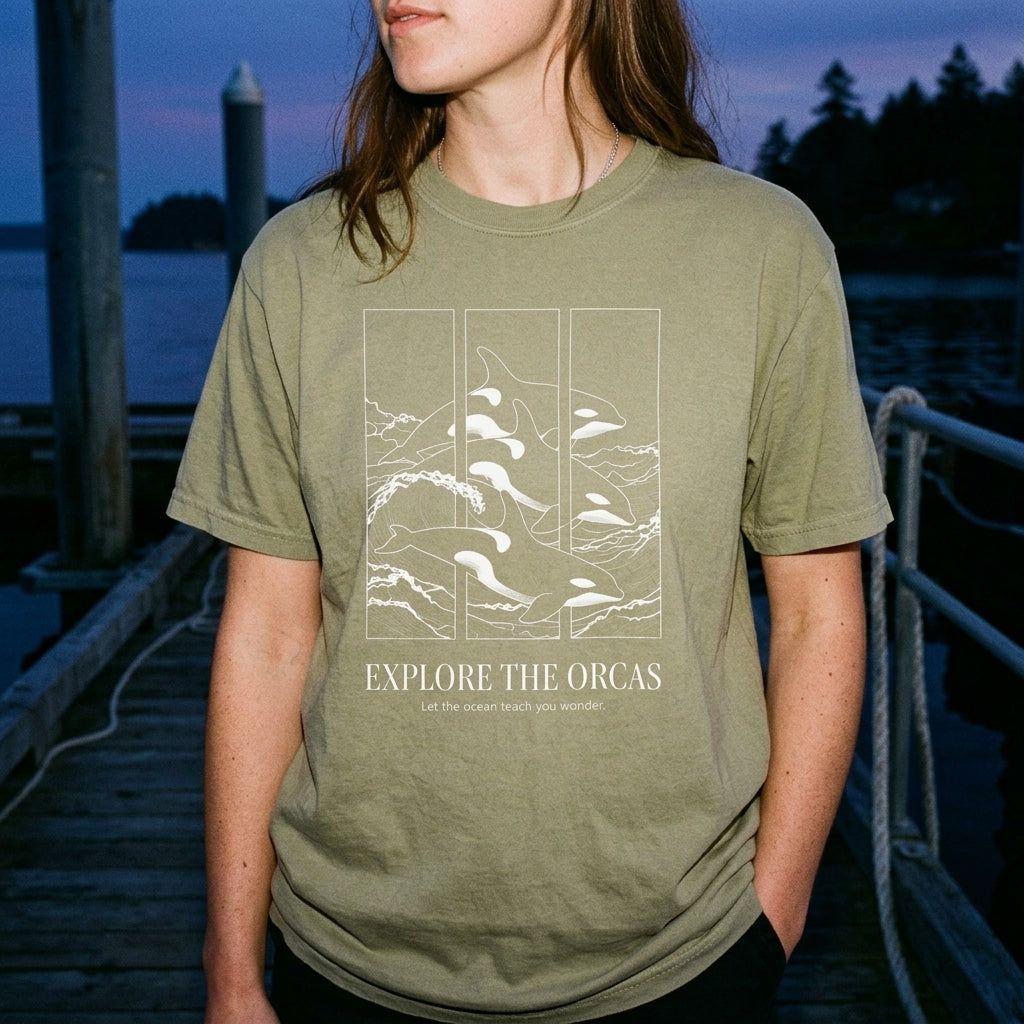 Explore the Orcas Conservation T-Shirt