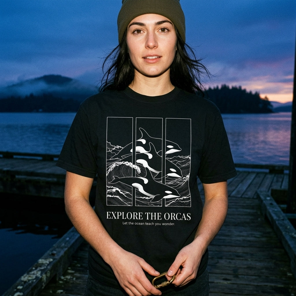 Explore the Orcas Conservation T-Shirt